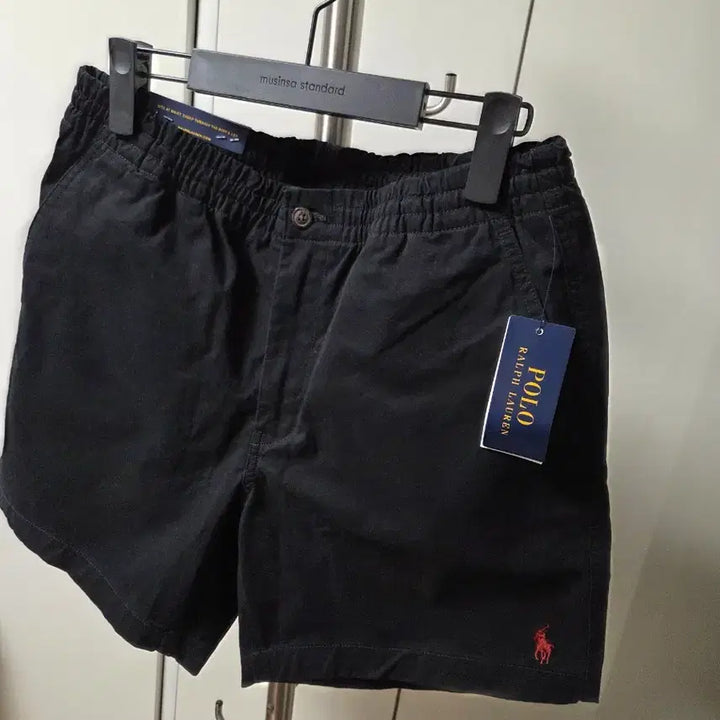 [BUNJANG] Polo Ralph Lauren Prepster Shorts Black / 폴로 랄프로렌 프렙스터 반바지 블랙