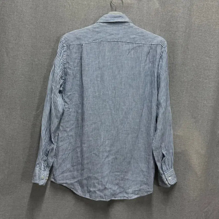 [SOLD OUT] [L] 유니클로 스트라이프 린넨 마 셔츠 남방