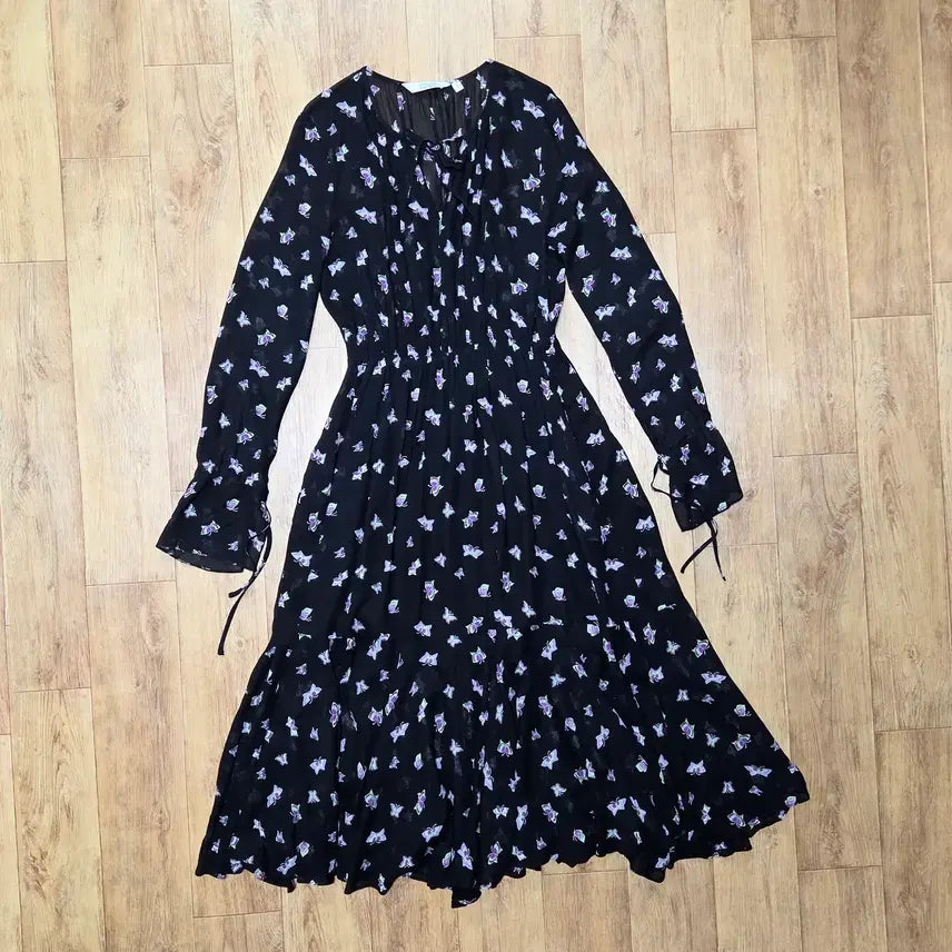 [BUNJANG] &amp; Other Stories Butterfly Pattern Chiffon Dress / 앤아더스토리즈 나비패턴 시폰원피스 55-66