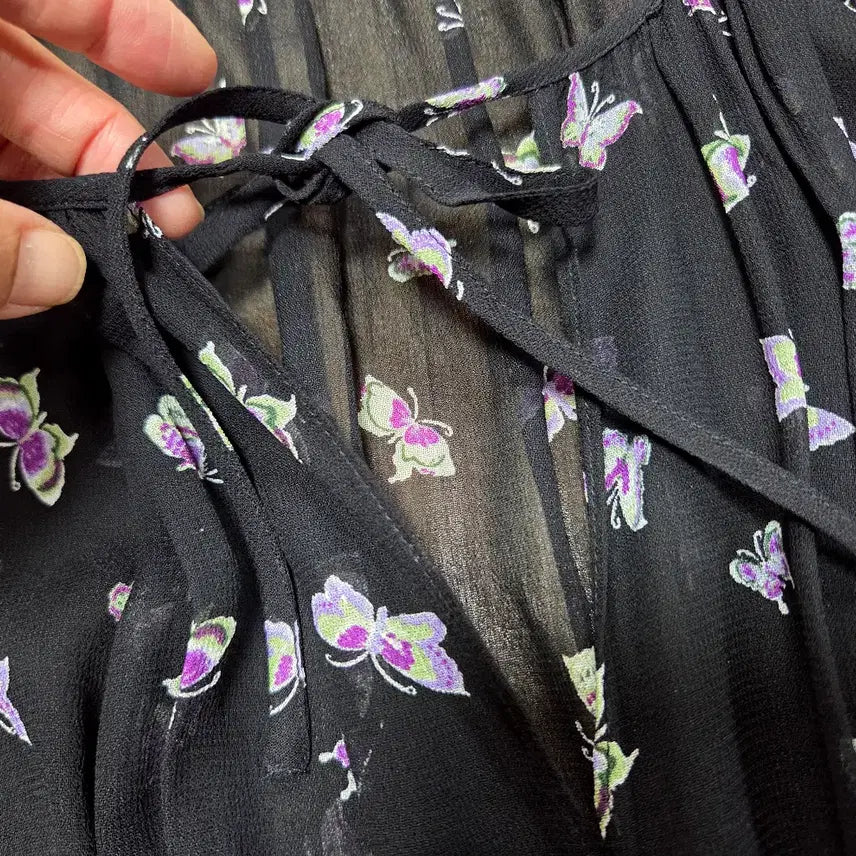 [BUNJANG] &amp; Other Stories Butterfly Pattern Chiffon Dress / 앤아더스토리즈 나비패턴 시폰원피스 55-66