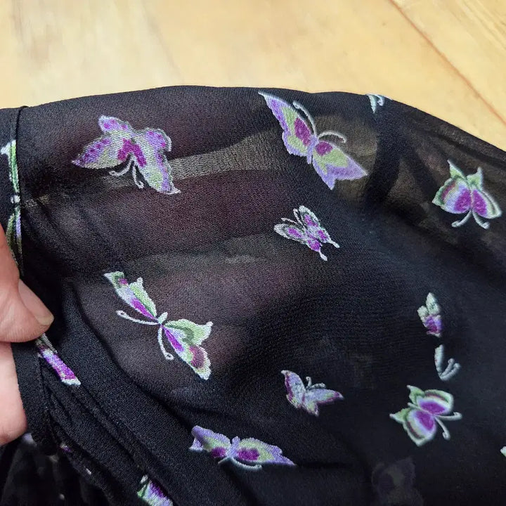 [BUNJANG] &amp; Other Stories Butterfly Pattern Chiffon Dress / 앤아더스토리즈 나비패턴 시폰원피스 55-66