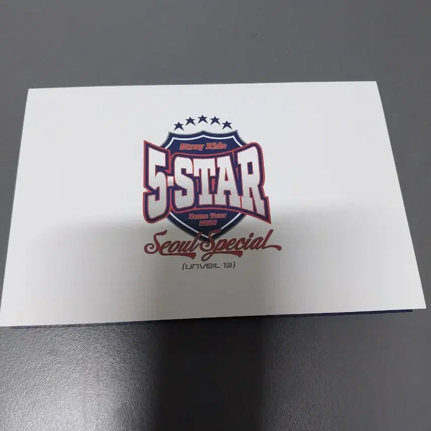 [BUNJANG] Stray Kids 5-Star Unveil 13 Concert Entry Card / 스키즈 스트레이키즈 5스타 언베일 13 콘서트 입장 카드