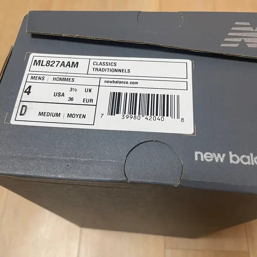 [BUNJANG] New Balance ML827AAM Sneakers / 뉴발란스 ML827AAM 220