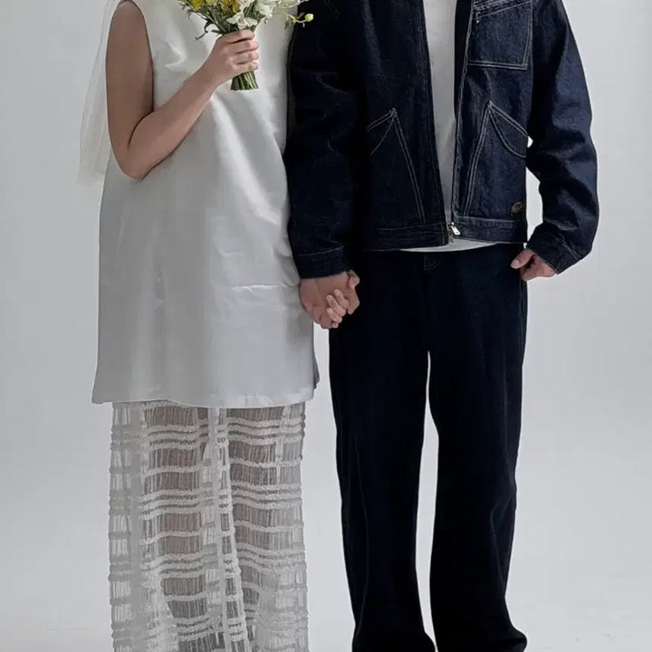 [BUNJANG] Ganisong A-Line Silk Dress / 가니송 드레스