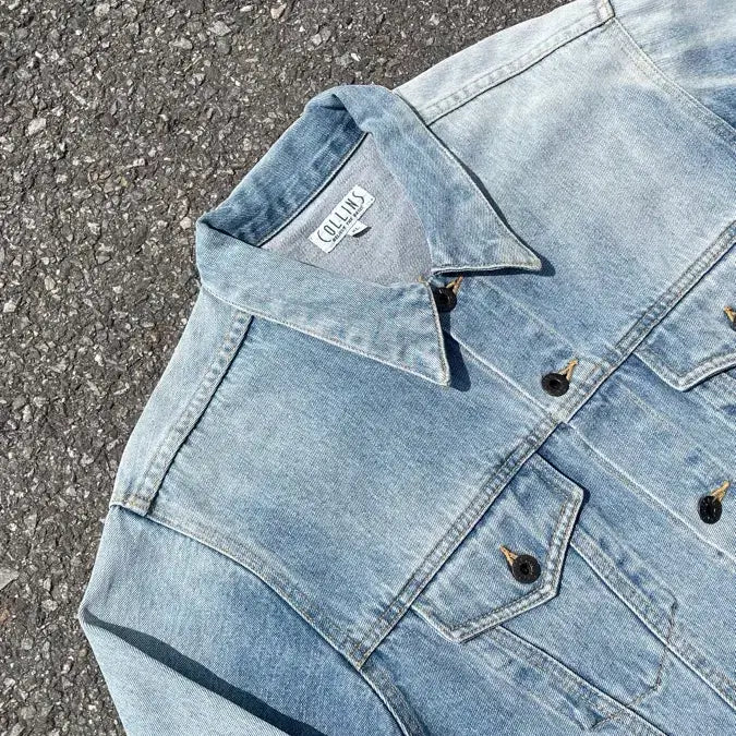 [BUNJANG] COLLINS Denim Jacket / COLLINS 데님 청자켓