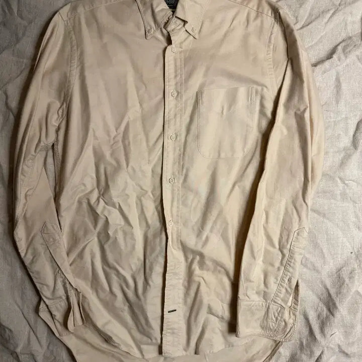 [SOLD OUT] 짓먼브로스 베이지 옥스포드셔츠 M
