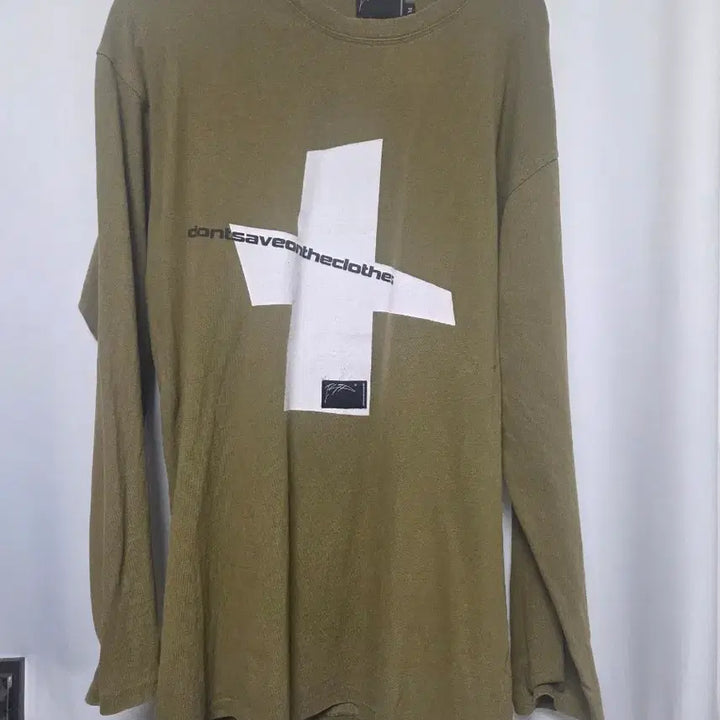 [BUNJANG] i4p Long Sleeve Khaki / i4p 롱슬리브 카키