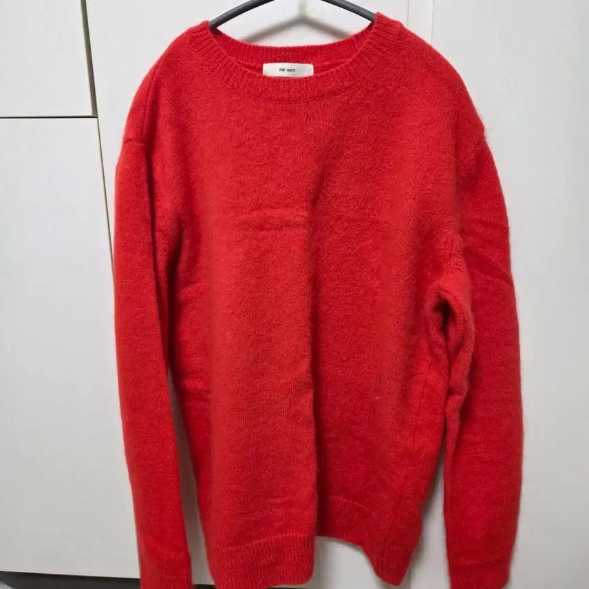 [BUNJANG] Angora Orange Knit Sweater / 앙고라니트 오렌지
