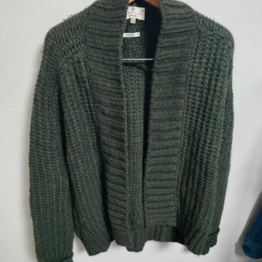 [BUNJANG] Essentiel Antwerp Mohair Blend Cardigan / [S] 에센셜 앤트워프 모헤어 혼방 가디건 (이태리 제)