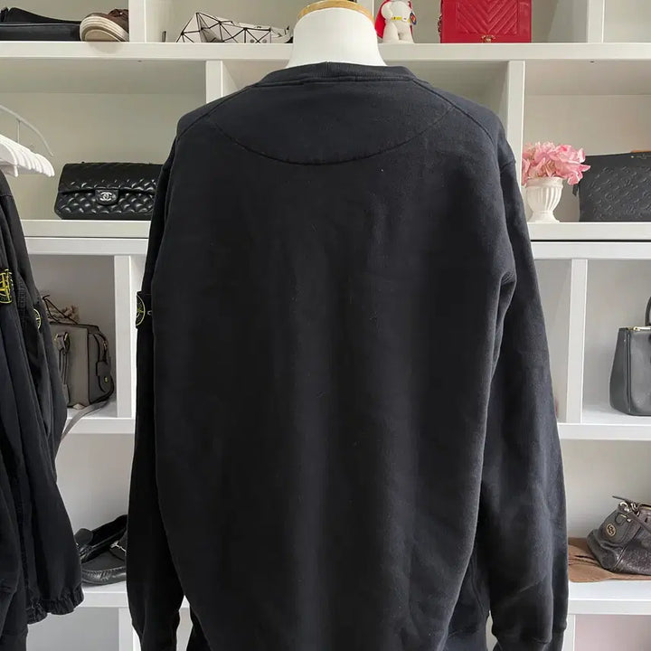 [BUNJANG] Stone Island Sweatshirt (Black) [3XL] / [새상품급, 3xl] 스톤아일랜드 블랙 맨투맨 스웻