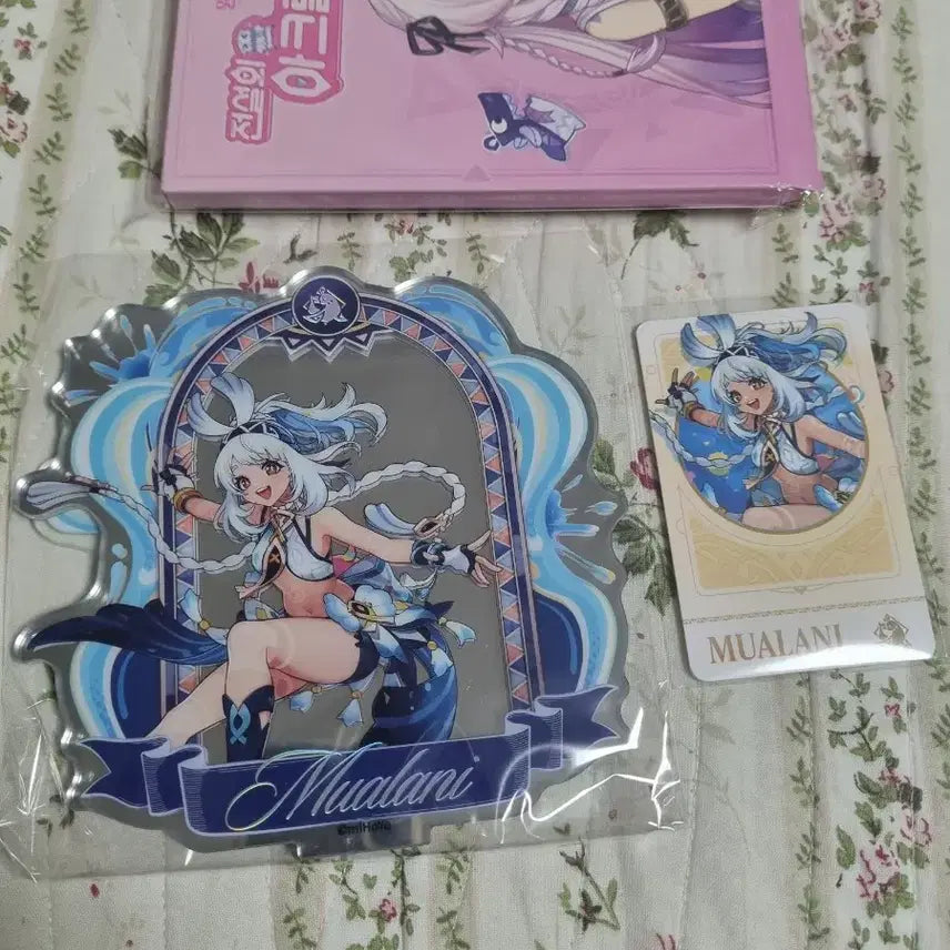 [SOLD OUT] 맘스터치 원신 말라니 스탠드 + 말라니 포카