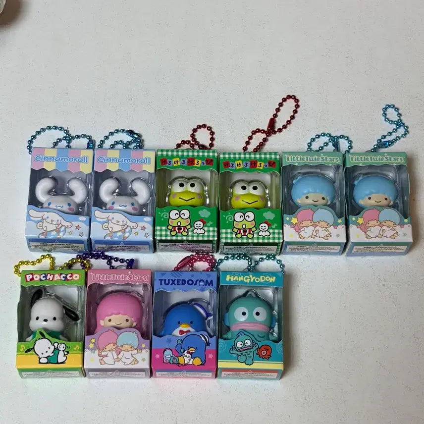 [BUNJANG] Sanrio Choco Box Miniature Keychain / 산리오 초코박스 미니어처 키링