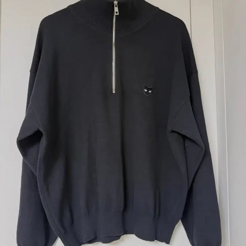 [BUNJANG] Songzio Zzero Panther Knit Zip-up S / 송지오 지제로 팬서 니트집업 S