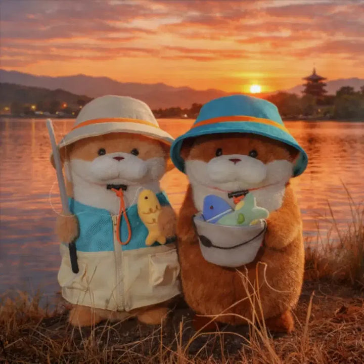 [SOLD OUT] (2종 일괄) 우소우소짱 낚시 신상 중형 인형