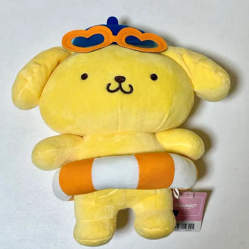 [BUNJANG] Sanrio Pompompurin Summer Tube Plush / 산리오 써머 튜브 인형-폼폼푸린