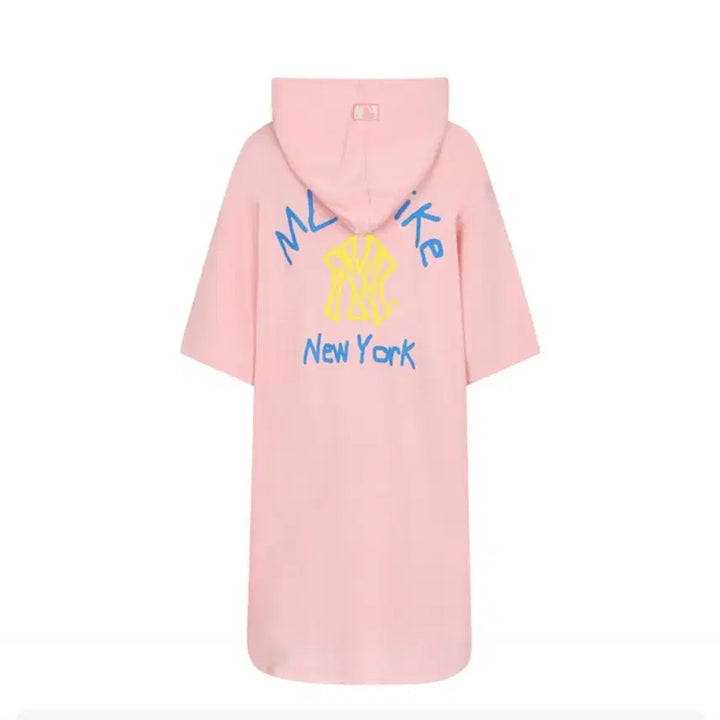 [BUNJANG] MLB Like Hooded Dress / MLB 엠엘비 LIKE 후드원피스