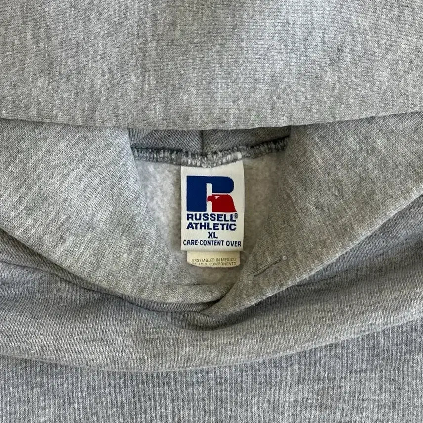 [SOLD OUT] 90s 빈티지 러셀 후드 그레이 XL