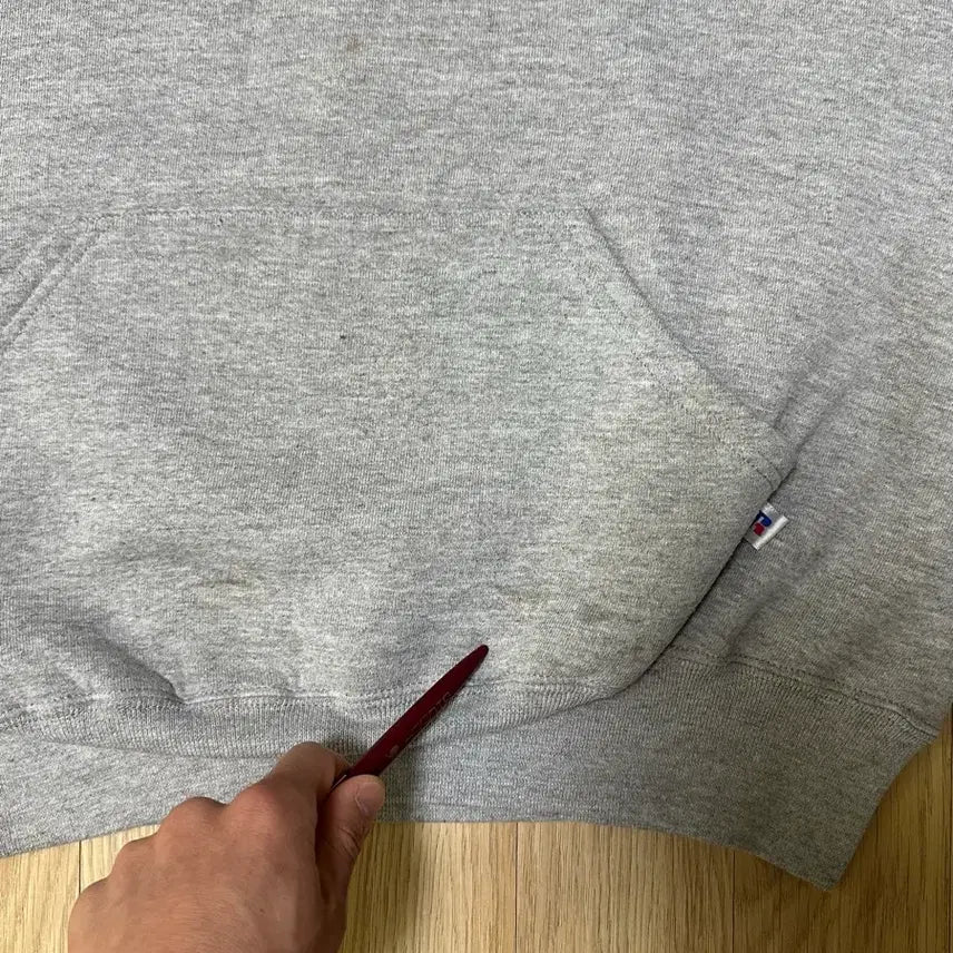 [SOLD OUT] 90s 빈티지 러셀 후드 그레이 XL