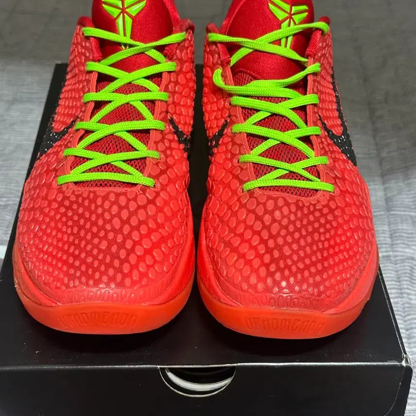 [BUNJANG] Nike Kobe 6 Protro Reverse Grinch Basketball Shoes / [270] 나이키 코비6 프로트로 리버스 그린치 농구화