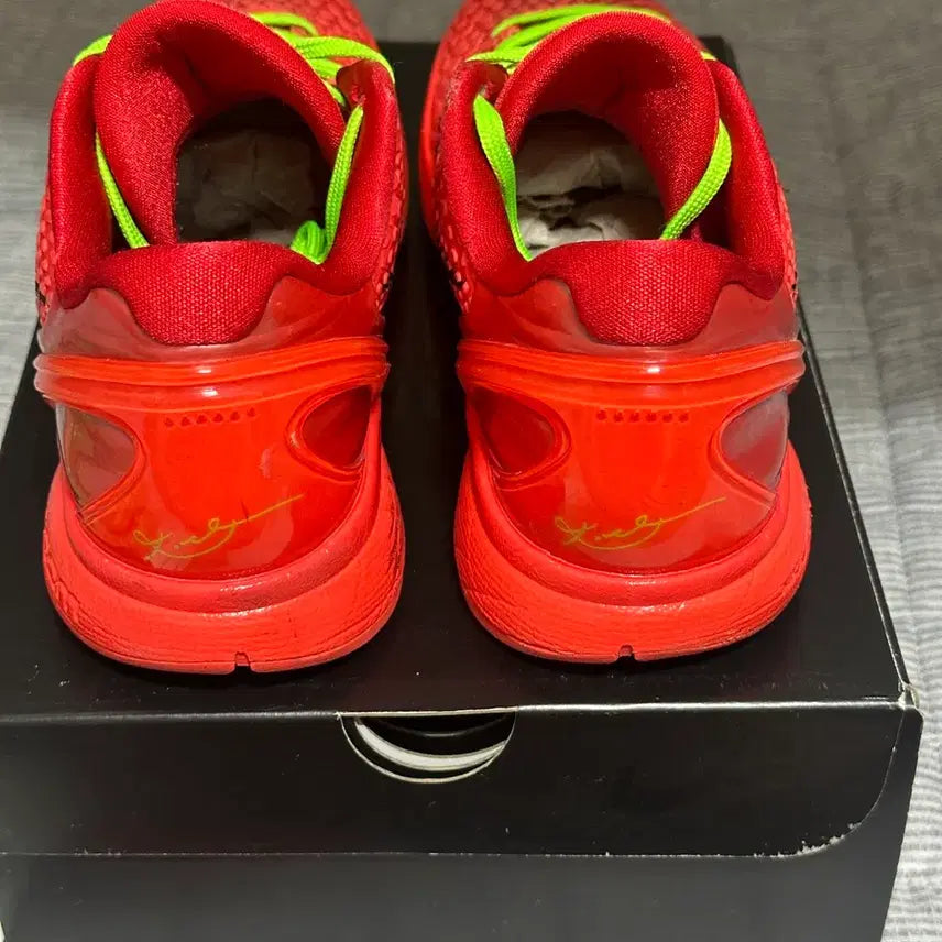 [BUNJANG] Nike Kobe 6 Protro Reverse Grinch Basketball Shoes / [270] 나이키 코비6 프로트로 리버스 그린치 농구화