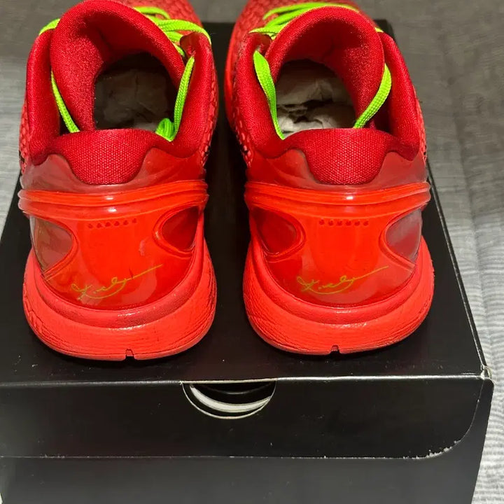 [BUNJANG] Nike Kobe 6 Protro Reverse Grinch Basketball Shoes / [270] 나이키 코비6 프로트로 리버스 그린치 농구화