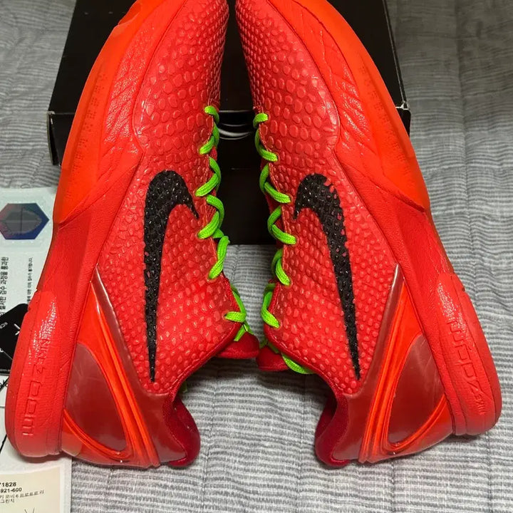 [BUNJANG] Nike Kobe 6 Protro Reverse Grinch Basketball Shoes / [270] 나이키 코비6 프로트로 리버스 그린치 농구화