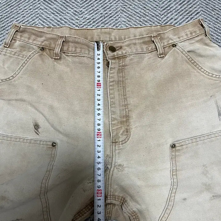 [BUNJANG] Carhartt Double Knee Brown Dungaree Fit Jeans / 칼하트 더블니 브라운 덩가리핏 36x36