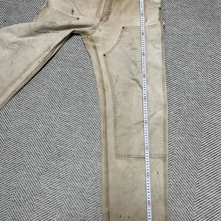 [BUNJANG] Carhartt Double Knee Brown Dungaree Fit Jeans / 칼하트 더블니 브라운 덩가리핏 36x36
