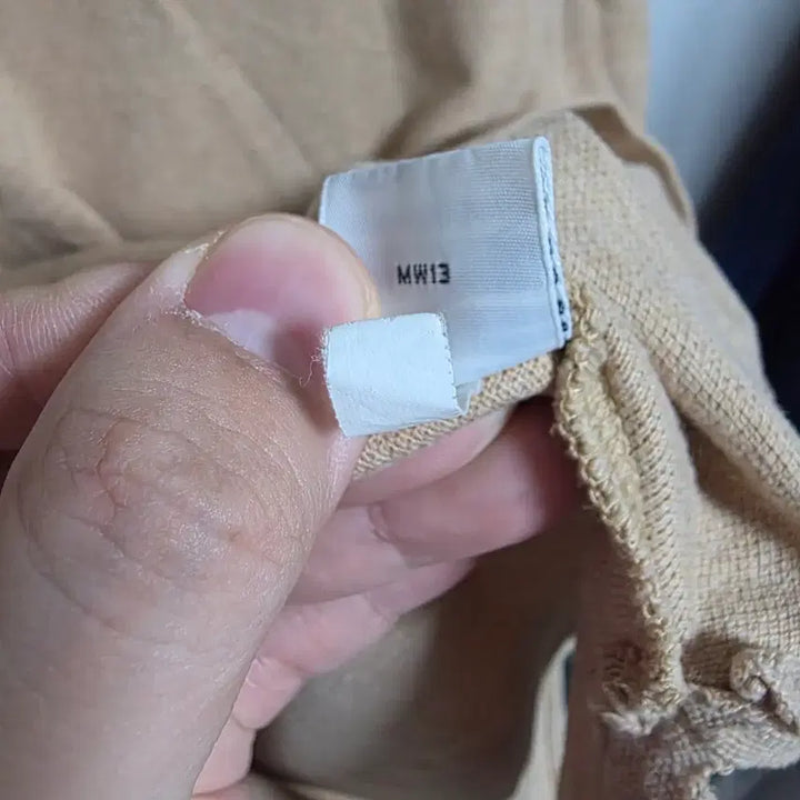 [BUNJANG] Polo Ralph Lauren Long Sleeve Polo Shirt / [M] 정품 폴로 랄프로렌 롱슬리브 카라티 베이지