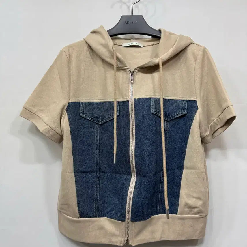 [SOLD OUT] FS) 르피타 반팔 후드집업