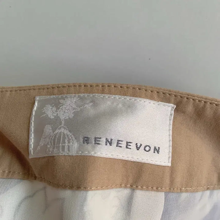 [SOLD OUT] 25 레니본 RENEEVON 베이지 패턴 스커트