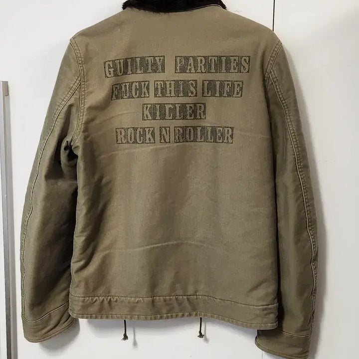 [BUNJANG] Wacko Maria Guilty Parties MA-1 Fur Collar Jacket / 와코마리아 길티파티 MA-1 퍼 카라 자켓 S (90-95)