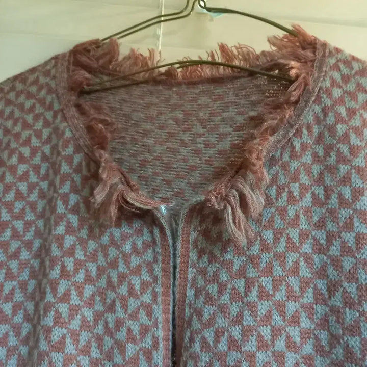 [BUNJANG] Unique Pattern Long Cardigan / 롱가디건 66~66반
