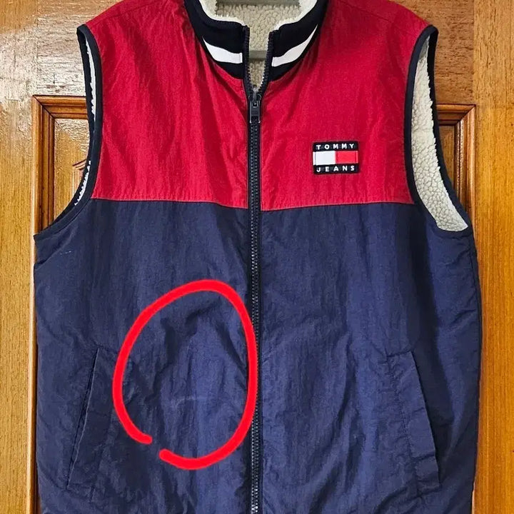 [BUNJANG] Tommy Hilfiger Reversible Vest Padded / 타미진스 양면 조끼패딩