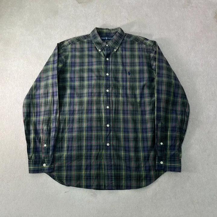 [SOLD OUT] 105 폴로랄프로렌 빈티지 체크 코튼 셔츠