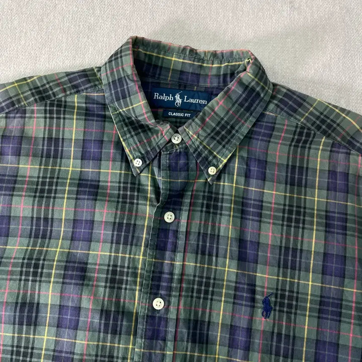 [SOLD OUT] 105 폴로랄프로렌 빈티지 체크 코튼 셔츠