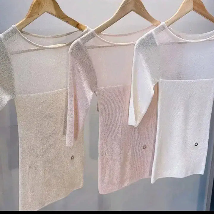 [SOLD OUT] 수입의류 로로니트티(아이보리) 데이린블리스민