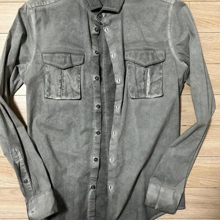 [SOLD OUT] Series 가먼트다이드 포켓 셔츠 made in italy