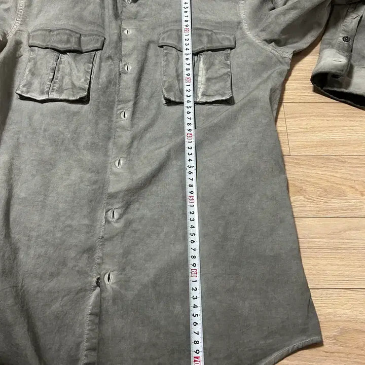 [SOLD OUT] Series 가먼트다이드 포켓 셔츠 made in italy