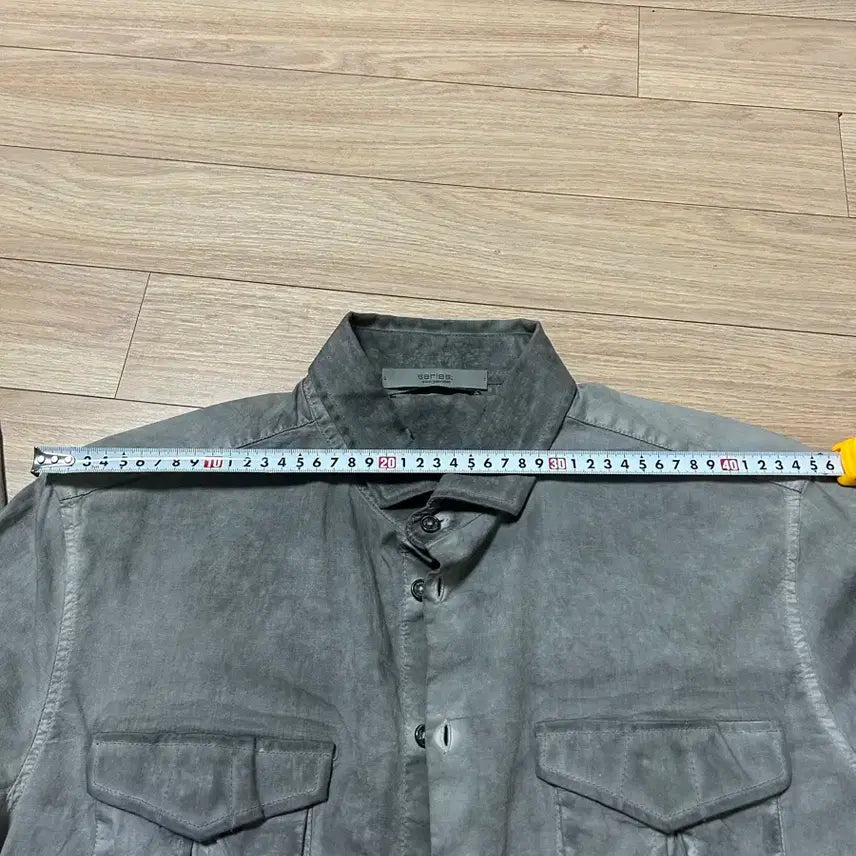 [SOLD OUT] Series 가먼트다이드 포켓 셔츠 made in italy