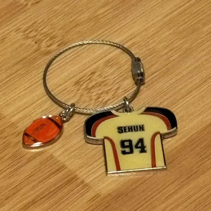 [BUNJANG] EXO Sehun Rugby Uniform Keyring / 엑소 exo 세훈 럭비 유니폼 키링