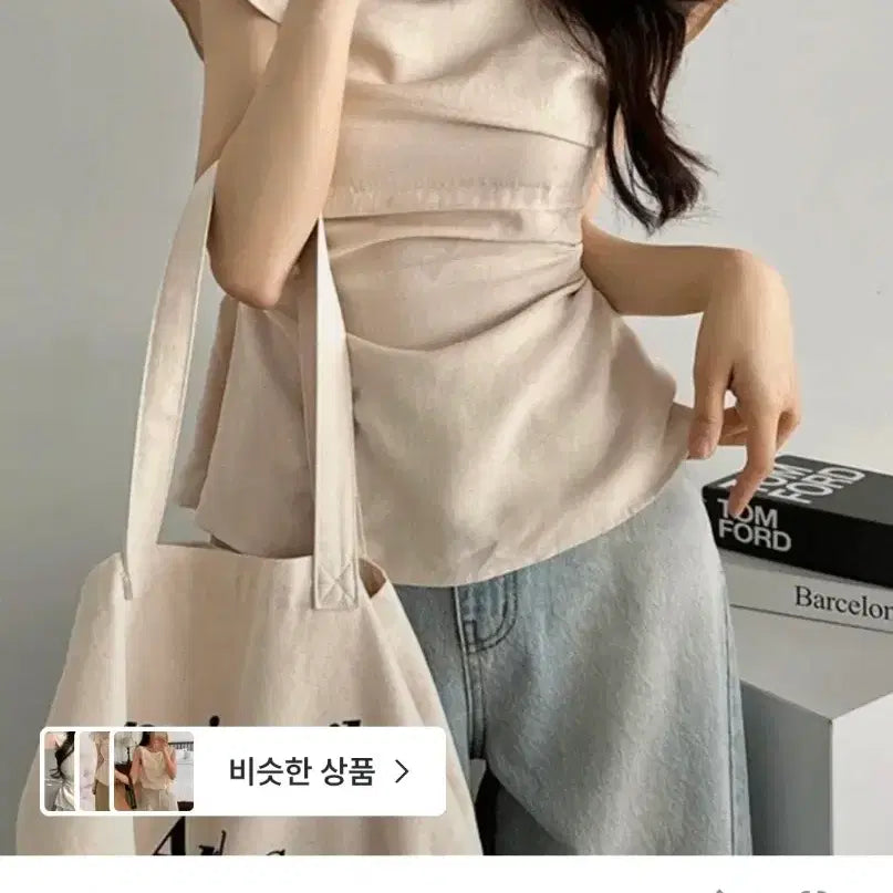 [SOLD OUT] 환연 현지 블라우스/ 옐로우바빌 모르핀 린넨 스퀘어넥 오프숄더 블라우스