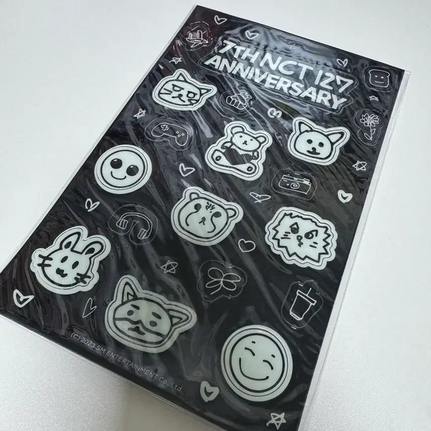 [BUNJANG] NCT 127 7th Anniversary Glow-in-the-Dark Sticker MD / 엔시티127 야광스티커 엠디 양도