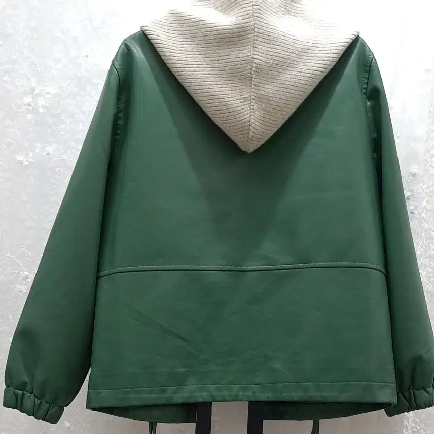 [BUNJANG] Knit Color Block Jacket / 니트배색 자켓 free