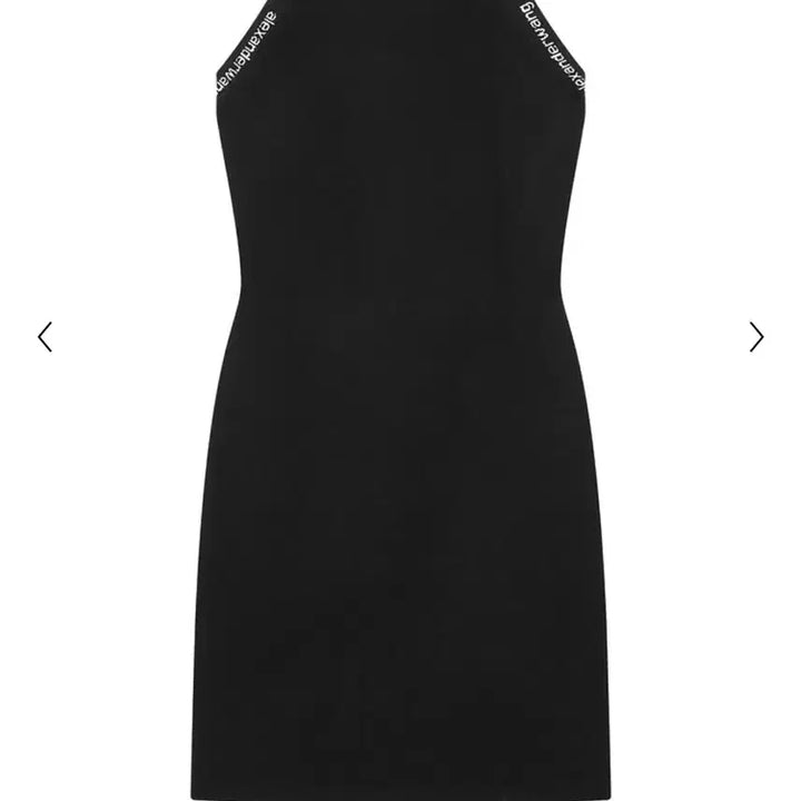 [SOLD OUT] [XS,S] 알렉산더왕 알왕 자카드 트림 바디콘 드레스 원피스 블랙