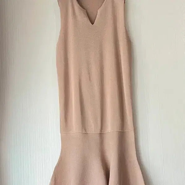 [BUNJANG] Sleeveless Knit Dress / 민소매 니트원피스