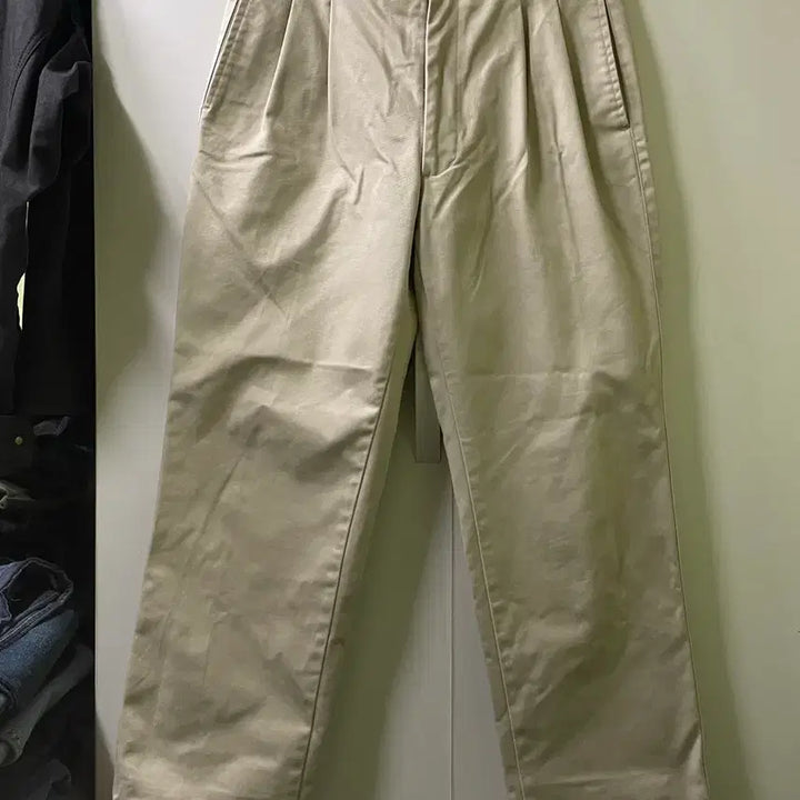 [BUNJANG] MR.VAN Two-Tuck Chino Pants / (일본)면100% MR.VAN 투턱 치노팬츠