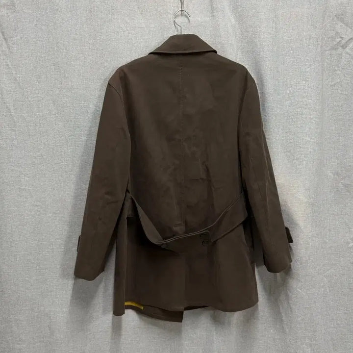 [BUNJANG] Burberry London Double Corduroy Half Coat / [54/매장판] 버버리 런던 BURBERRY 더블 코듀로이 하프 코트