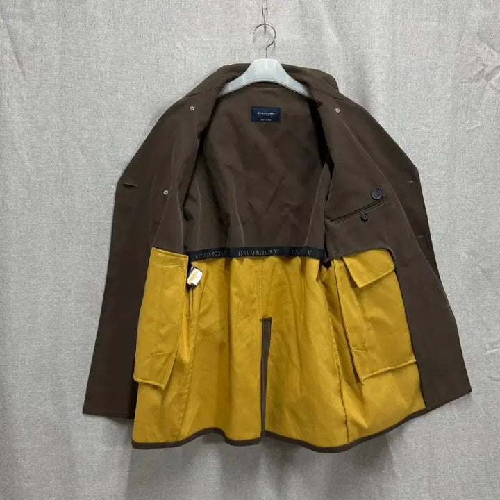 [BUNJANG] Burberry London Double Corduroy Half Coat / [54/매장판] 버버리 런던 BURBERRY 더블 코듀로이 하프 코트