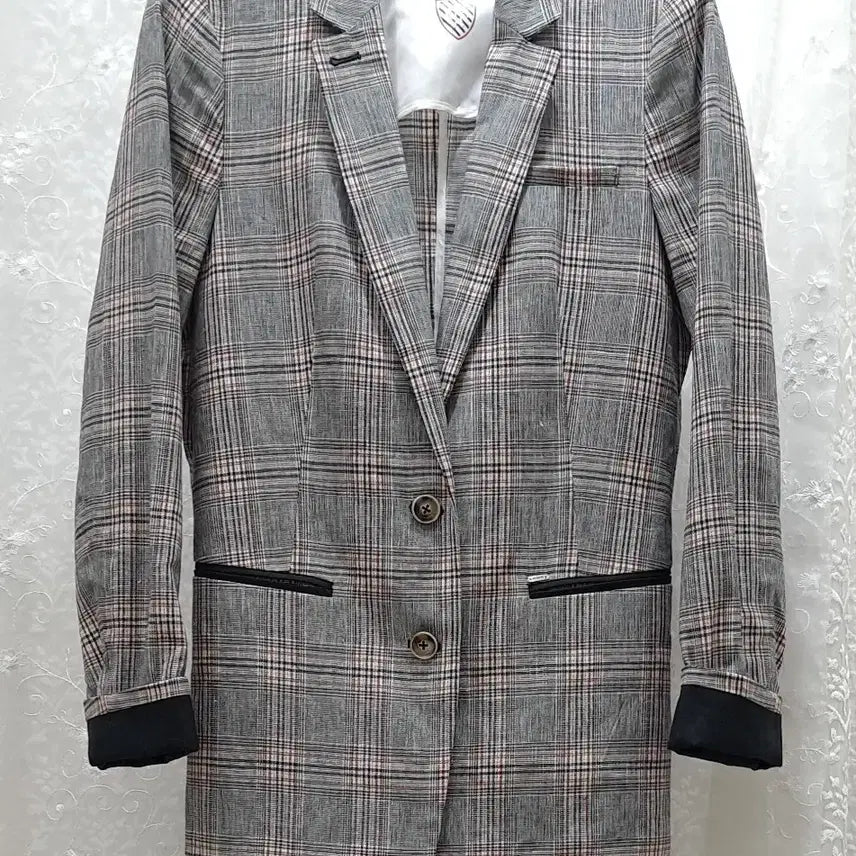[BUNJANG] Hazzys Check Jacket (Size 55) / 헤지스 체크자켓 55